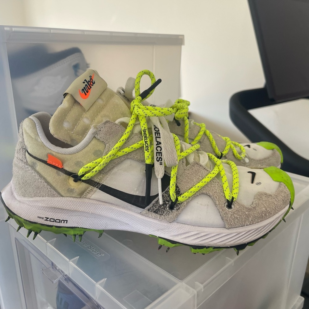 Nike Zoom Terra Kiger 5 x Off-White - size women’s 7.5 - Picture 2 of 4